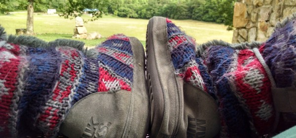 MukLuks keep your feet warm