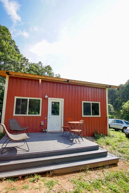 barndominium with Trex back deck