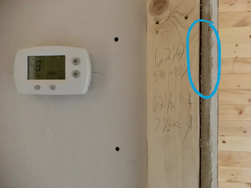 soundproof board installed behind drywall