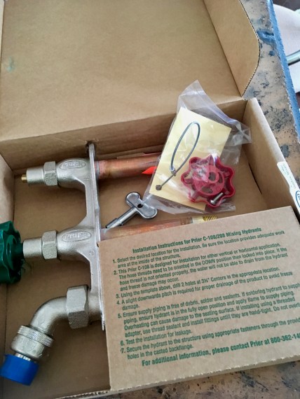 frost-proof hose bib